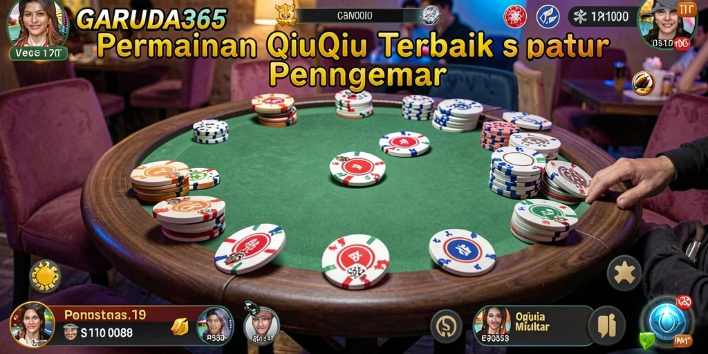 Tampilan gameplay QiuQiu yang seru dan penuh aksi.
