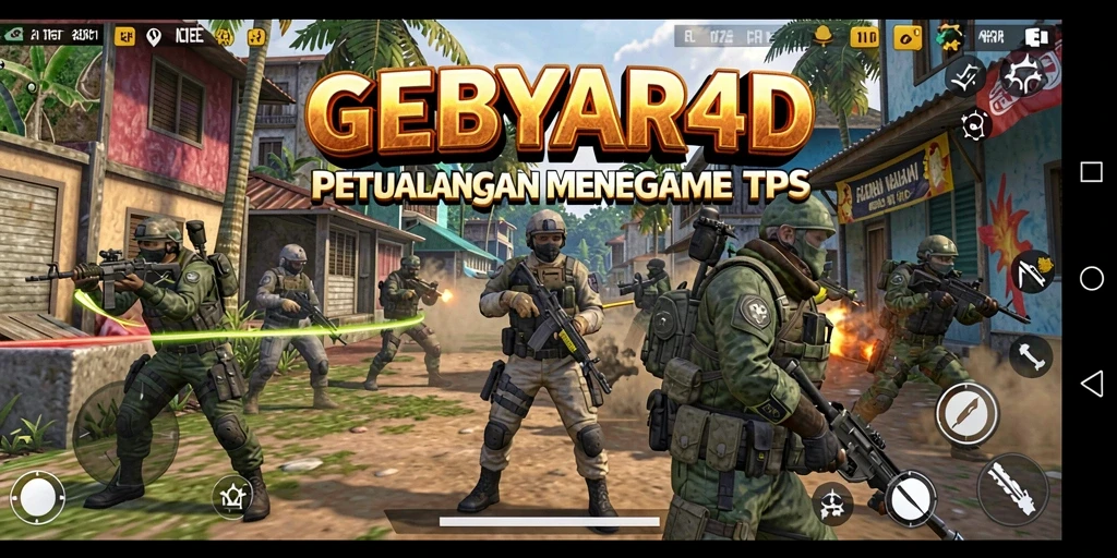 Tampilan seru dari gameplay GEBYAR4D dengan aksi menegangkan.