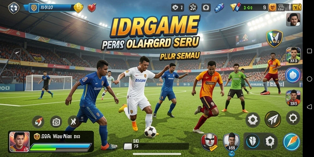 Tampilan gameplay seru dari IDRGAME yang menarik.