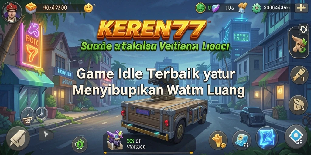 Tampilan gameplay KEREN77 yang menarik dan penuh warna.