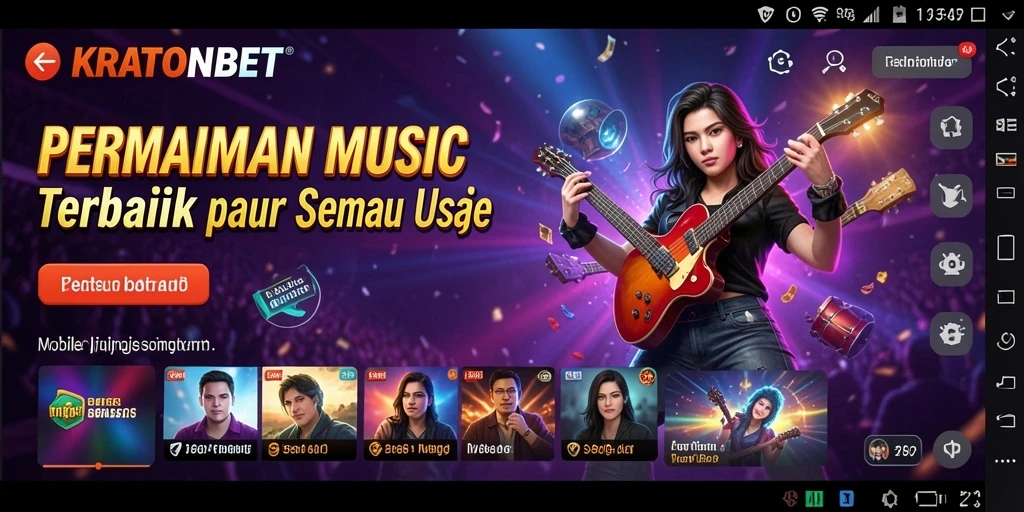Tampilan gameplay KRATONBET yang seru dan interaktif.