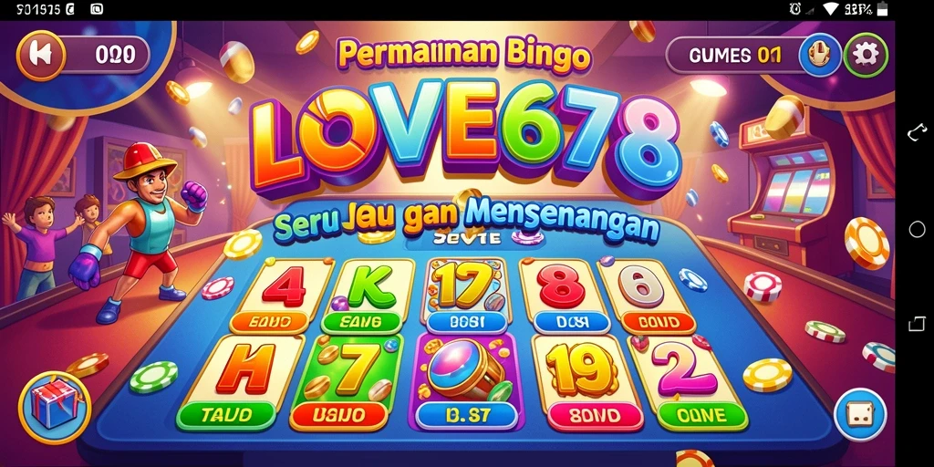 Gameplay Bingo yang seru dan interaktif di LOVE678.