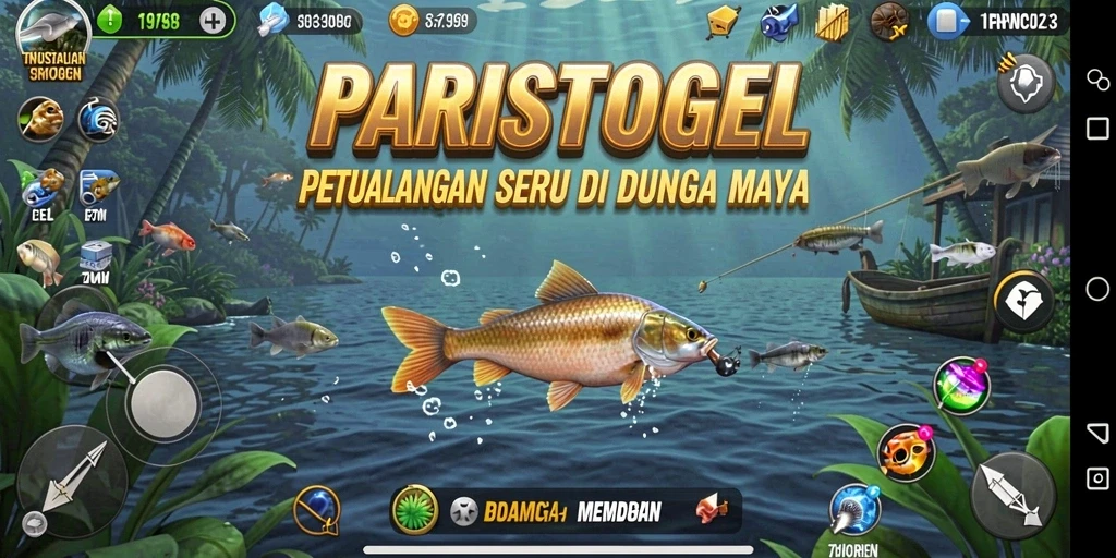 Tangkapan ikan terbesar dalam permainan PARISTOGEL yang menakjubkan.