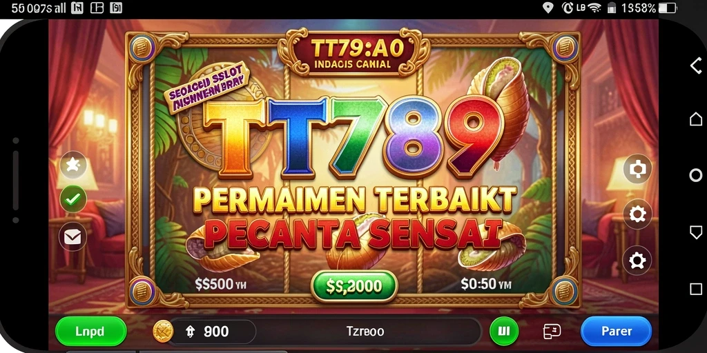 Tangkapan layar gameplay Slot TT789 yang penuh warna dan menarik.